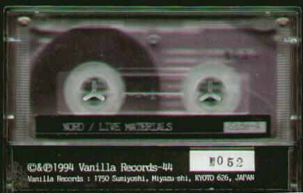 Nord (3) : Live Materials 1980-1993 (Cass, Ltd, Num, C60)