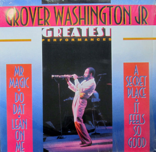 Grover Washington, Jr. : Greatest Performances (LP, Comp, RE)