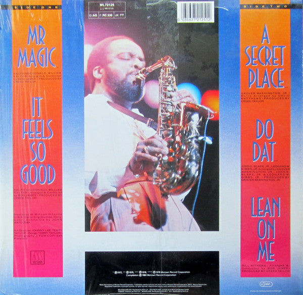 Grover Washington, Jr. : Greatest Performances (LP, Comp, RE)