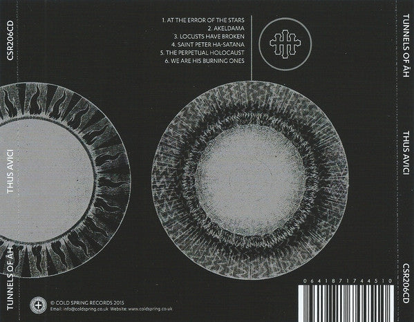 Tunnels Of Āh : Thus Avici (CD, Album)