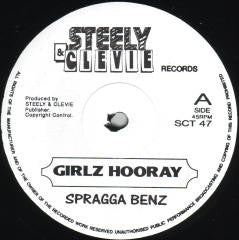 Spragga Benz, Don Yute : Girlz Hooray / Hardcore (12")