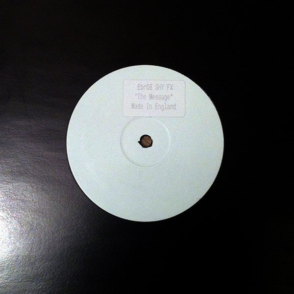 Shy FX : The Message (12", RP, W/Lbl, Sti)