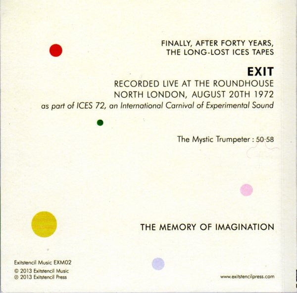 Exit (79) : The Mystic Trumpeter (CDr, Album, Ltd, Num)