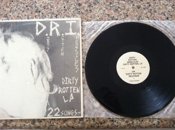 Dirty Rotten Imbeciles : Dirty Rotten LP (LP, Album, RE, Whi)