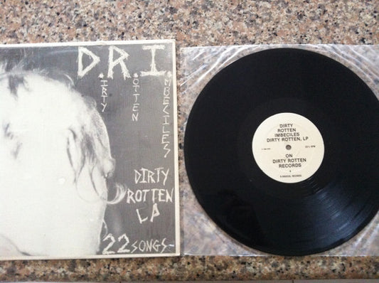 Dirty Rotten Imbeciles : Dirty Rotten LP (LP, Album, RE, Whi)