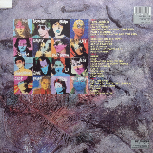 The Damned : The Light At The End Of The Tunnel (2xLP, Comp, Not)