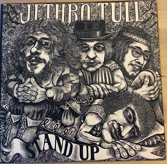 Jethro Tull : Stand Up (LP, Album, RE)