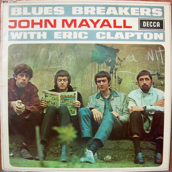 John Mayall With Eric Clapton : Blues Breakers (LP, Album, Mono, Fli)