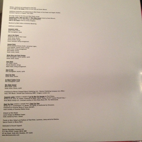 Hot Chip : Why Make Sense? (LP, Album, 150)