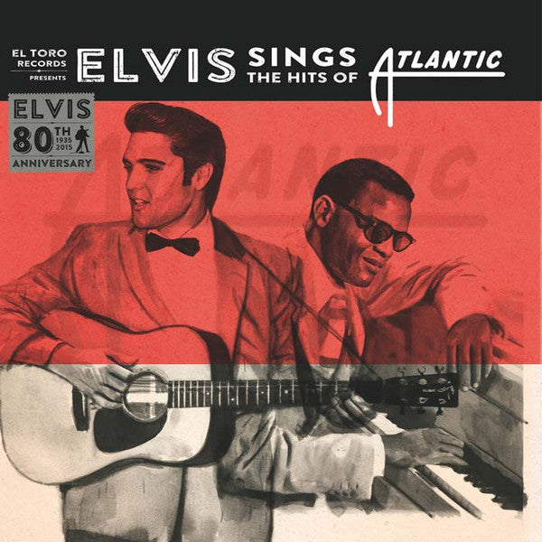 Elvis Presley : Elvis Sings The Hits Of Atlantic (7", EP, Ltd, Red)