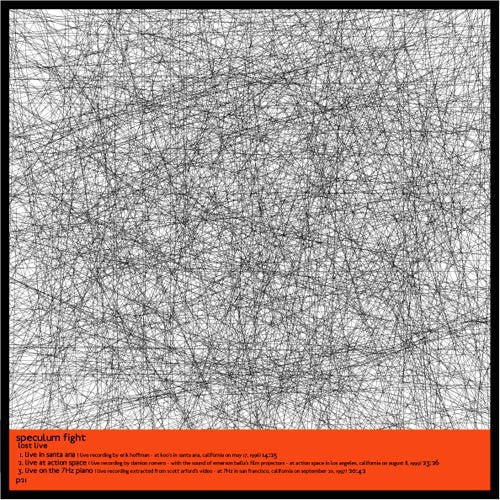 Speculum Fight : Lost Live (CDr)