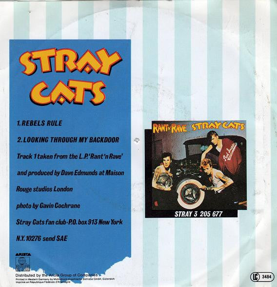 Stray Cats : Rebels Rule (7", Single)