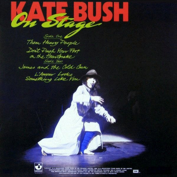 Kate Bush : On Stage (12", EP, RE)