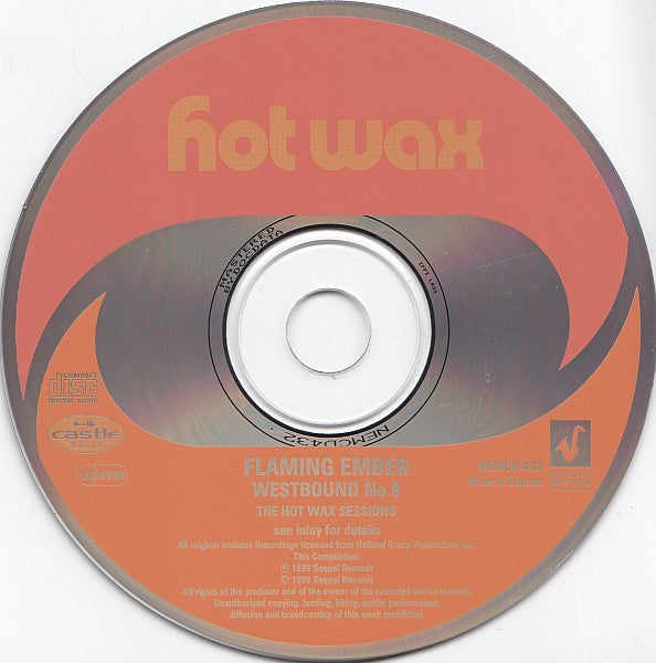 Flaming Ember : Westbound Nº. 9 - The Hot Wax Sessions (CD, Comp, RM)