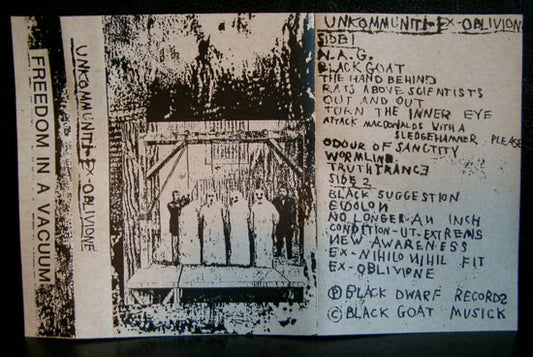 Uncommunity : Ex-Oblivione (Cass, RE, C60)