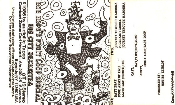 Big City Orchestra : Bob Hope's Fruit Loop Special (Cass, C60)