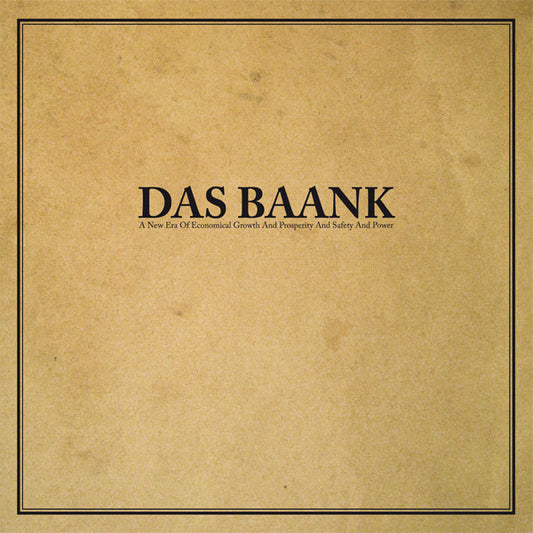 Leif Elggren : Das Baank (LP, Album, Ltd)