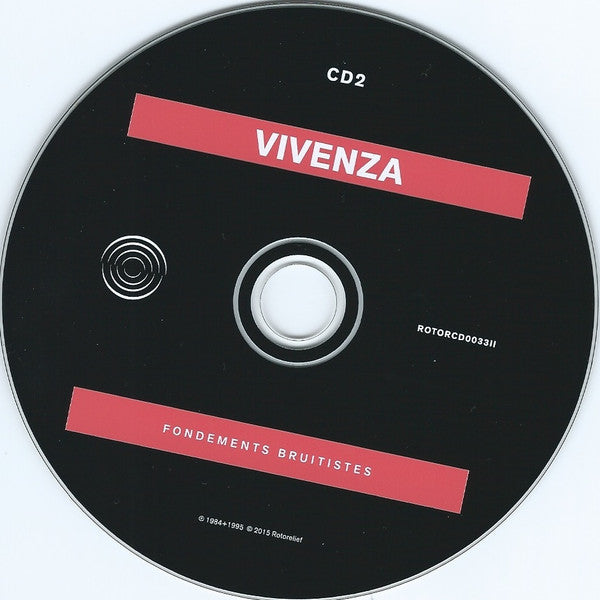 Vivenza : Fondements Bruitistes (2xCD, Comp, Dlx, RM)