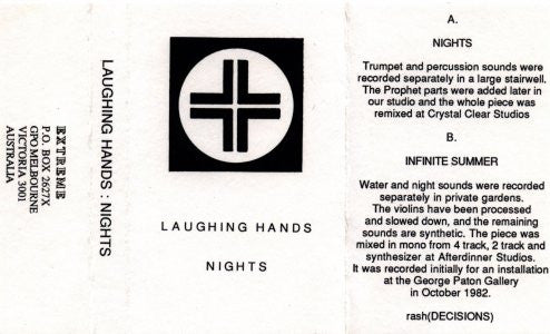 Laughing Hands : Nights (Cass, Album, RE, C60)