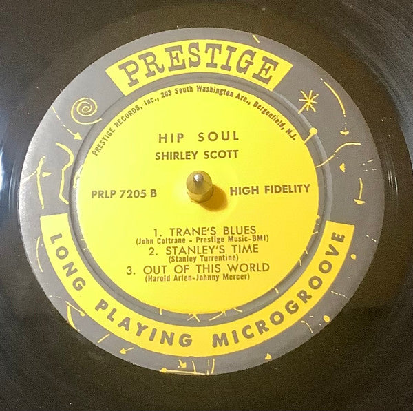 Shirley Scott : Hip Soul (LP, Album, Mono)