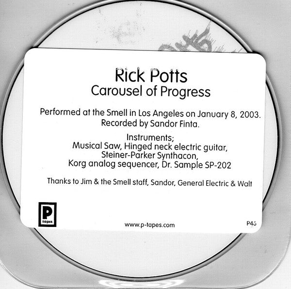 Rick Potts : Carousel Of Progress (CDr, Mini, Ltd)