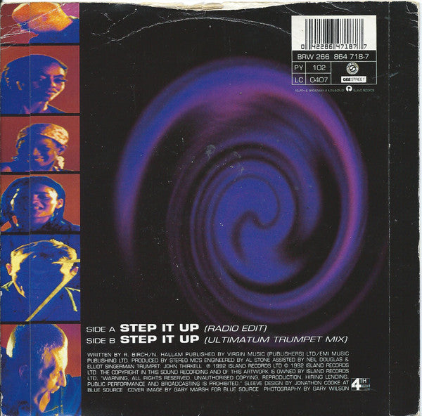 Stereo MC's : Step It Up (7", Single, Pap)