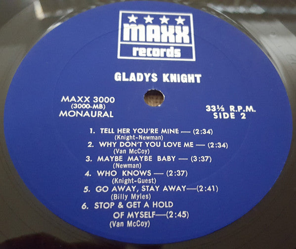 Gladys Knight And The Pips : Gladys Knight (LP, Album, Mono)