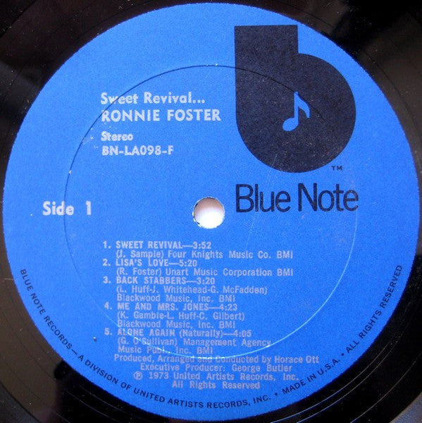 Ronnie Foster : Sweet Revival (LP, Album)