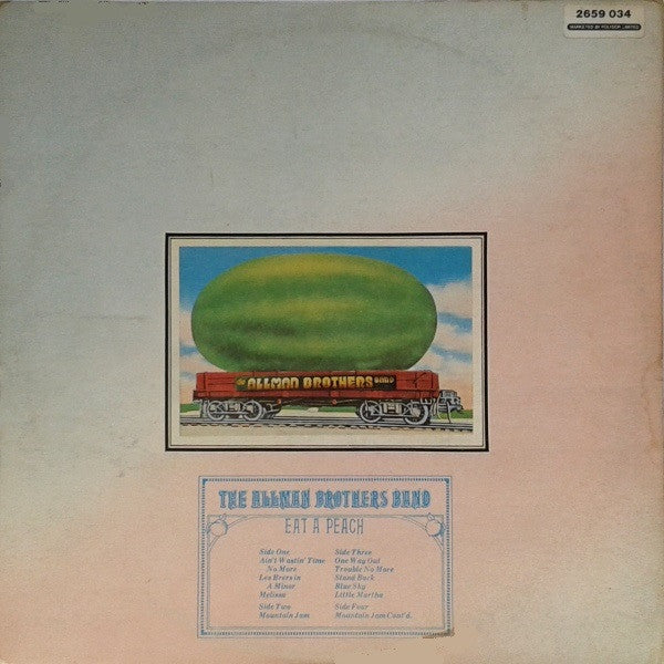 The Allman Brothers Band : Eat A Peach (2xLP, Album, RE, Gat)