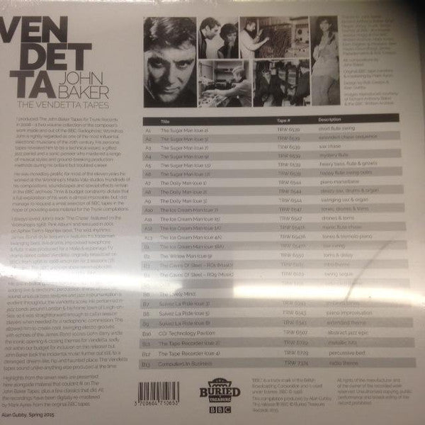 John Baker : The Vendetta Tapes (LP)