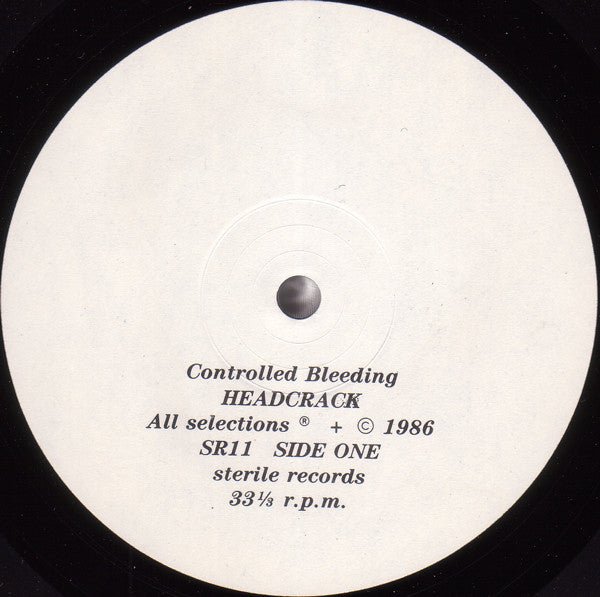 Controlled Bleeding : Headcrack (LP, Album)