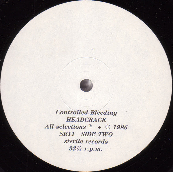 Controlled Bleeding : Headcrack (LP, Album)