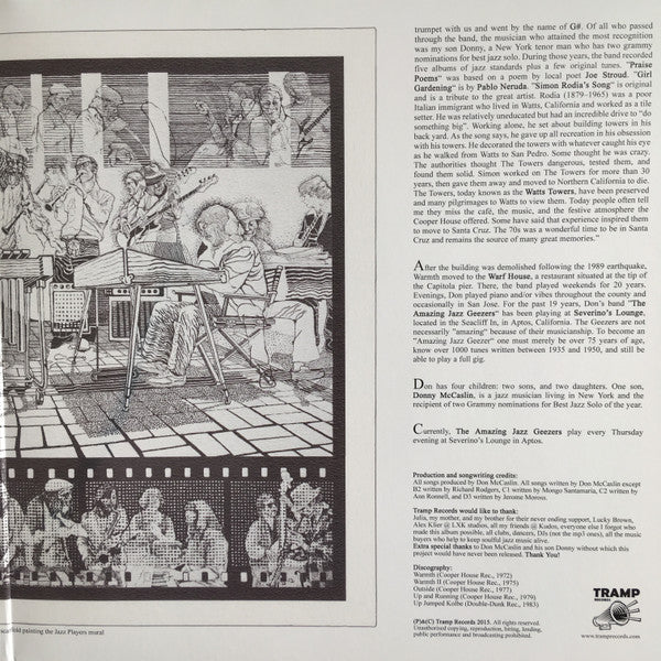 Warmth (4) : The Best Of Don McCaslin's Warmth (2xLP, Comp, Ltd)