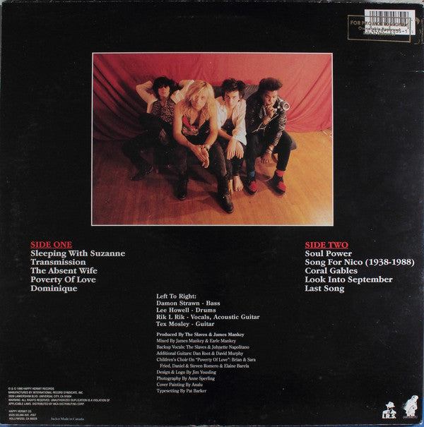 The Slaves (4) : The Slaves (LP, Album)