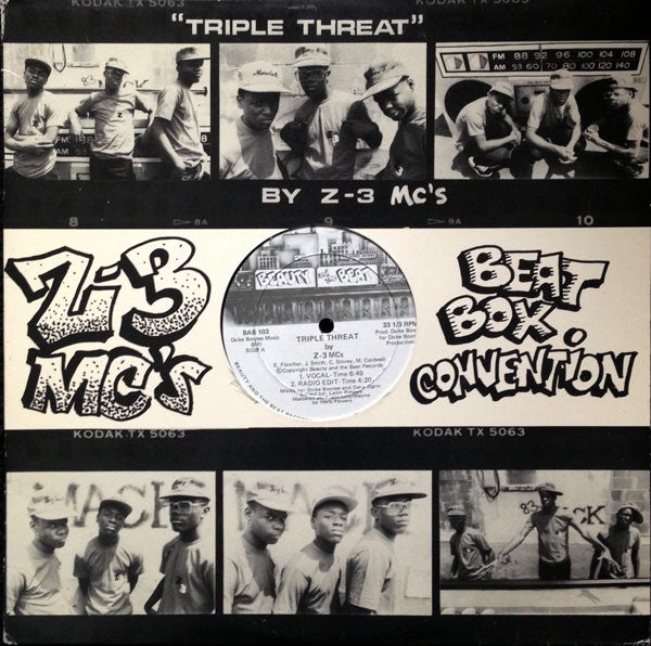 Z-3 MC's : Triple Threat (12")