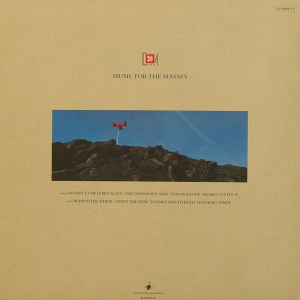 Depeche Mode : Music For The Masses (LP, Album)