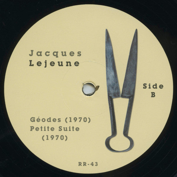 Jacques Lejeune : Early Works 1969-1970 (LP, Comp)