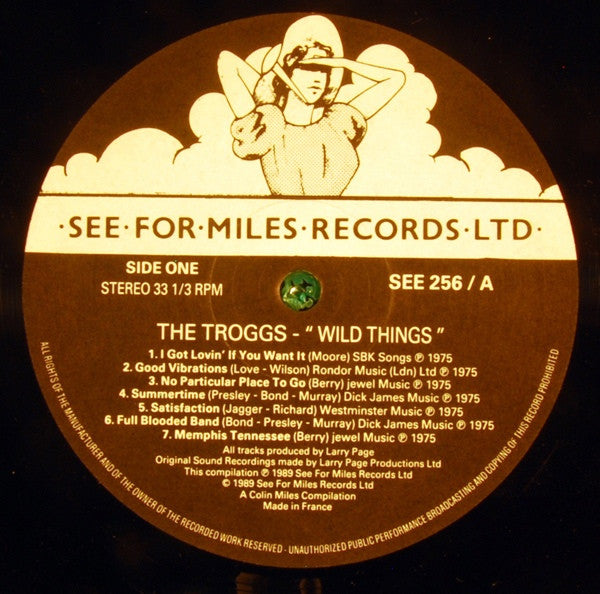 The Troggs : Wild Things (LP, Comp)