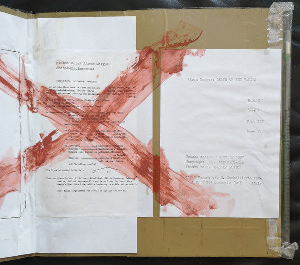 Atrax Morgue / Stabat Mors : Aminobenzolmessias (LP, Ltd, Num)