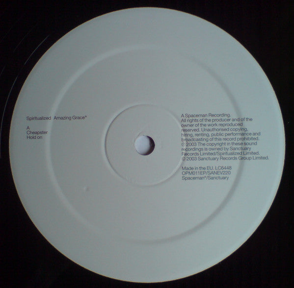 Spiritualized : Amazing Grace® (12", EP, Ltd, EP1)