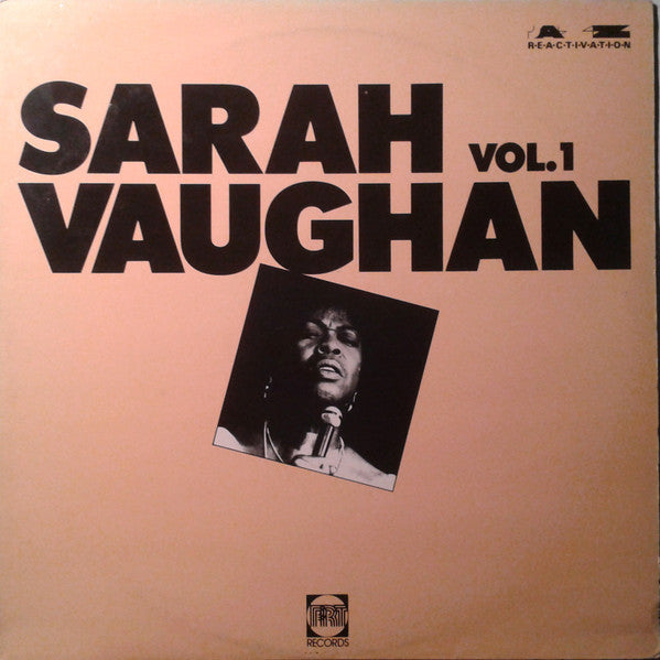 Sarah Vaughan : Sarah Vaughan Vol. 1 (LP, Album)