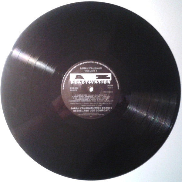 Sarah Vaughan : Sarah Vaughan Vol. 1 (LP, Album)