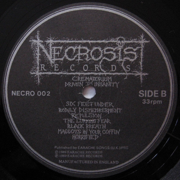 Repulsion : Horrified (LP, Album, RE)
