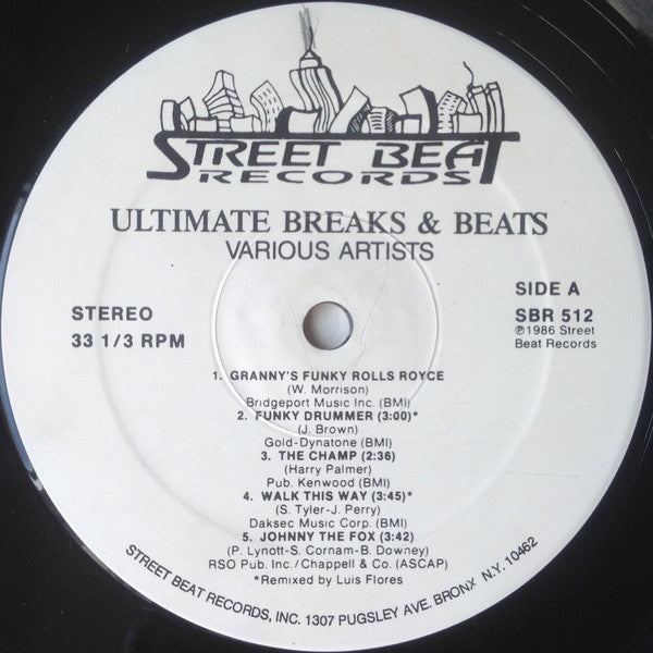 Various : Ultimate Breaks & Beats (LP, Comp, Unofficial, Whi)