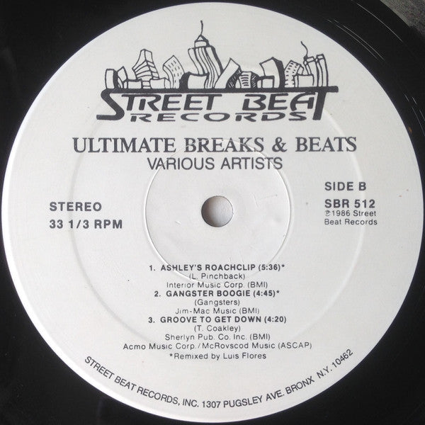 Various : Ultimate Breaks & Beats (LP, Comp, Unofficial, Whi)