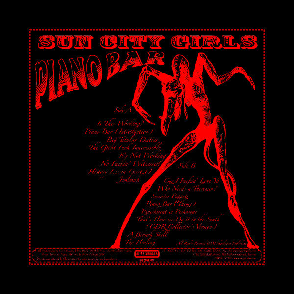 Sun City Girls : Piano Bar (LP, Ltd)
