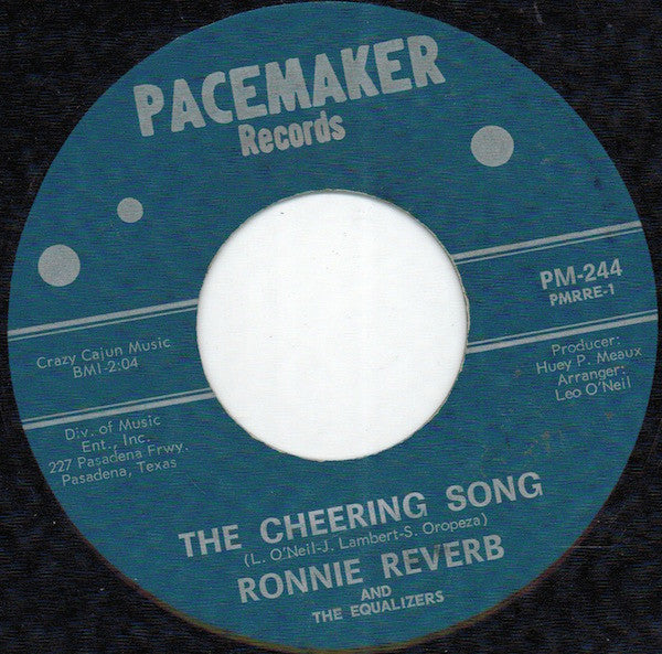 Ronnie Reverb And The Equalizers : The Cheering Song (7", Single)