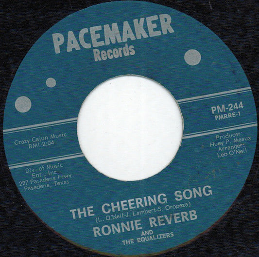 Ronnie Reverb And The Equalizers : The Cheering Song (7", Single)