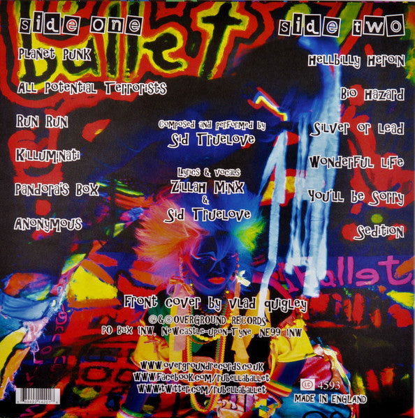Rubella Ballet : Planet Punk (LP, Spa)