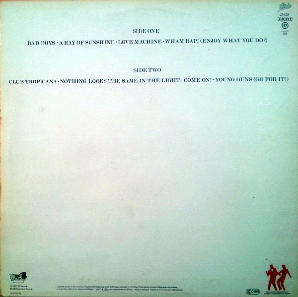 Wham! : Fantastic (LP, Album)